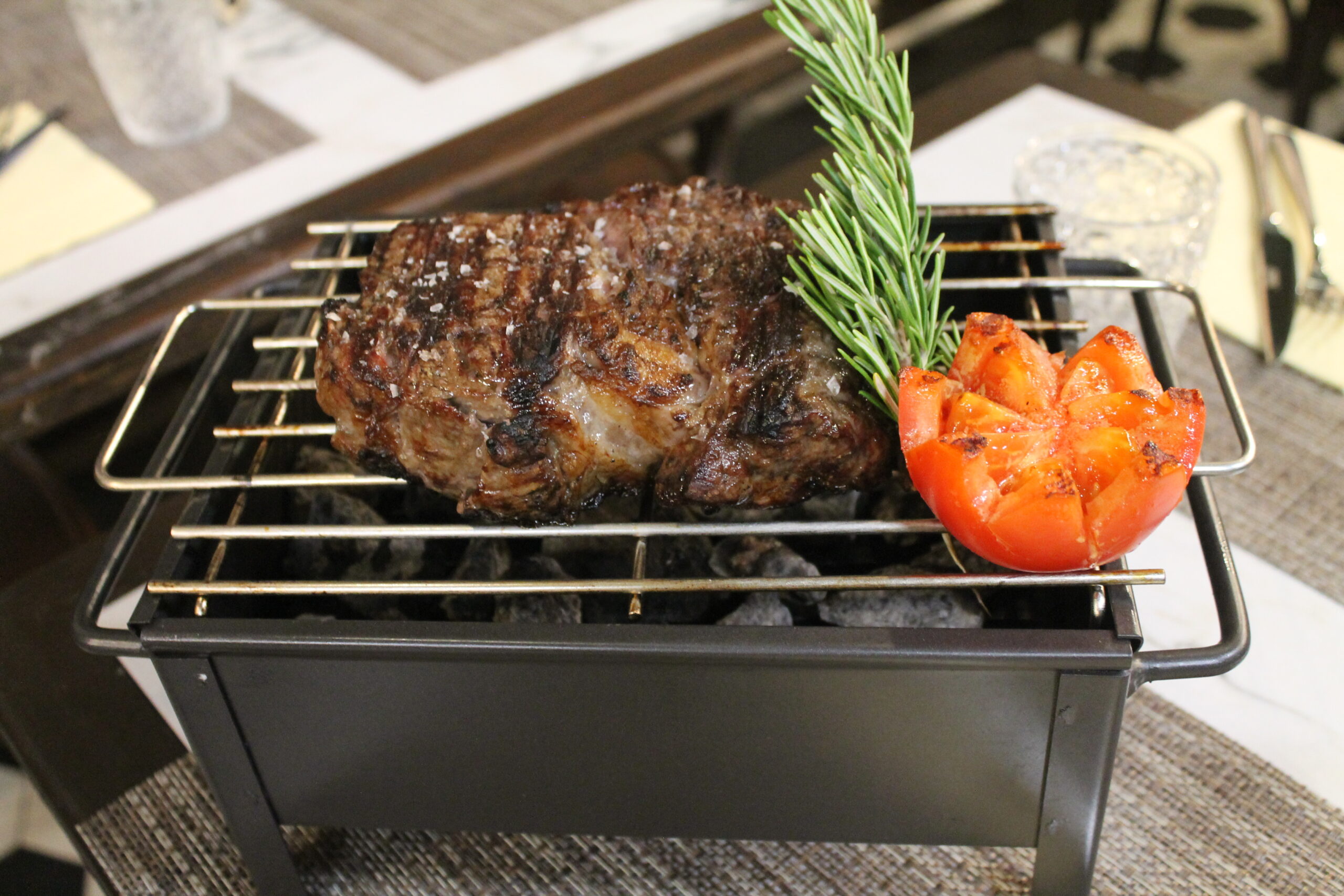tagli di carne alla brace